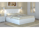 Кровать из экокожи Локарно