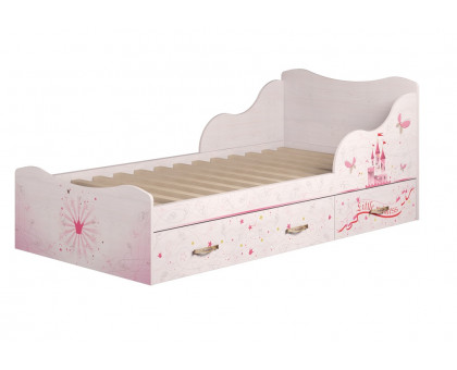 5 Принцесса Кровать на 900 с ящиками (комплектация 1), Ижмебель