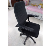CР-10 кресло Метта темно-серый/черный/черный (выставочный образец)