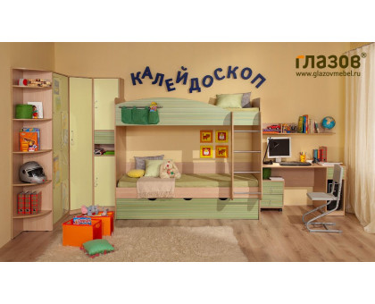 Детская комната Калейдоскоп Комплект 3, Глазов-мебель
