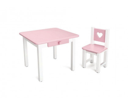 Комплект LOVE Детский столик и стульчик, ФОРТ