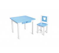 Комплект TEDDY Детский столик и стульчик