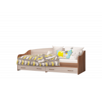 Кровать-софа Вояж одинарная с 2 ящиками латофлексы