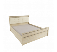 Кровать 1,6 м ЛКР-1 (1,6) с настилом, Ливорно, Дуб сонома