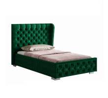 Кровать Франческа под подъемный механизм 160*200 зеленая