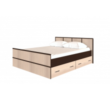 Кровать на 140, с настилом ДСП, без матраса Сакура