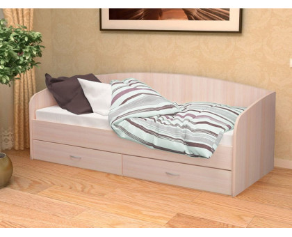 Кровать Софа-1 900 (Дуб беленый), Эльбрус-М