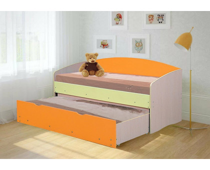 Кровать Софа-2 (Ваниль/Оранжевый), Эльбрус-М