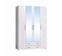 Монако 555 Шкаф для одежды и белья, Белый