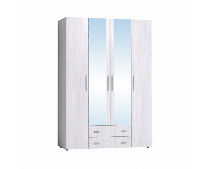 Монако 555 Шкаф для одежды и белья, Ясень Анкор Светлый, Глазов-мебель