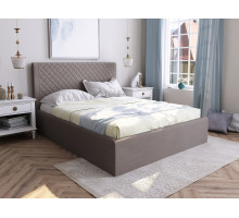 Мягкая кровать Милана с подъемным механизмом 1600
