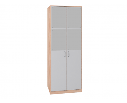 Шкаф для одежды 2 Калейдоскоп Серый, Глазов-мебель