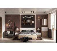 Спальня Монако. Комплект 4, дуб табачный craft