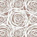 Стол ажурный овальный Дамасская роза Белый+Лайм, ФОРТ