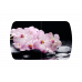 Стол раздвижной Бостон-3 Розовая орхидея 1100*700 (опора брифинг) фотопечать, МЛК