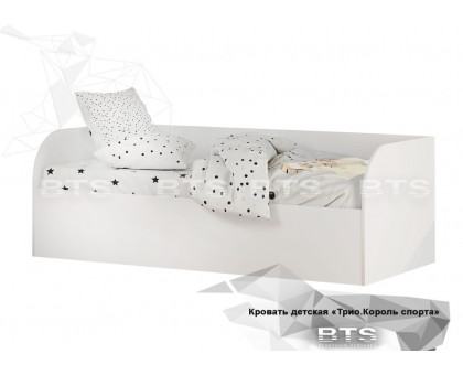 Трио Кровать (с подъёмным механизмом) КРП-01, белый, BTS
